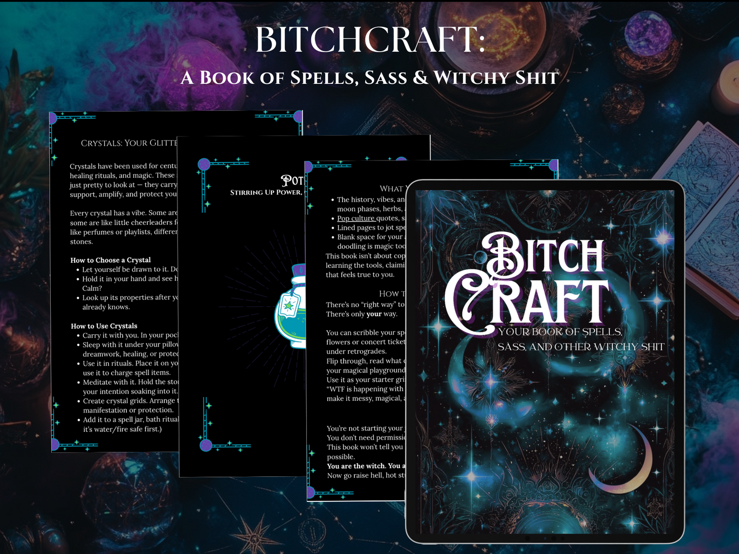 Bitchcraft: A Guide + Workbook Bundle (Digital Download)