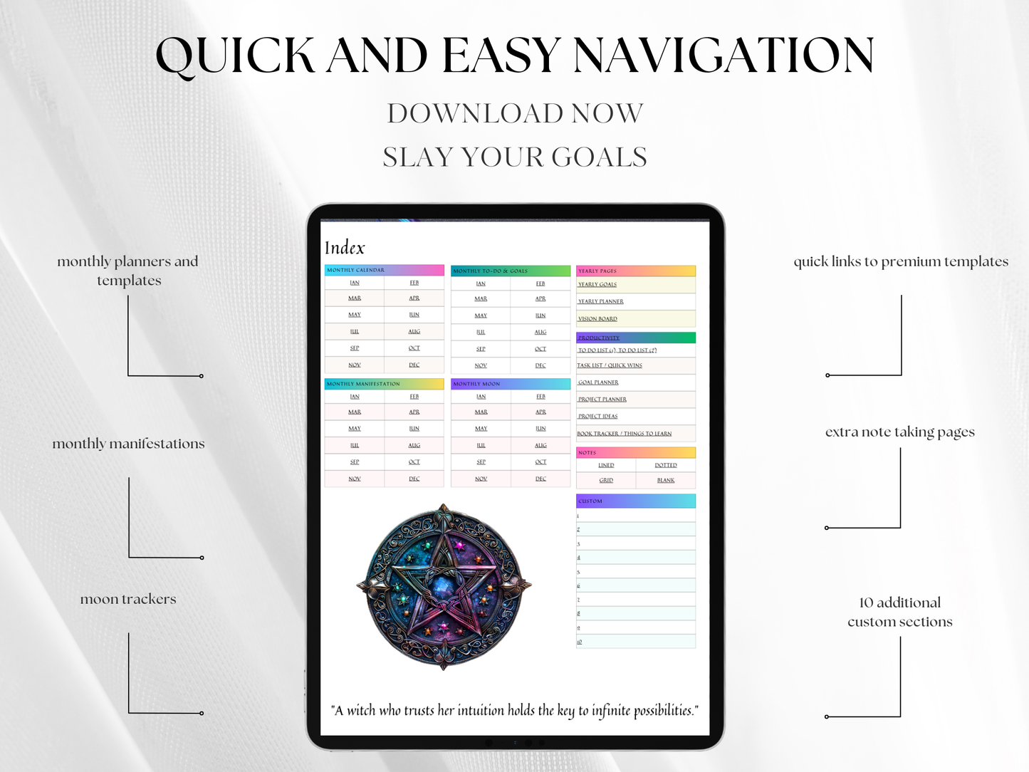 FREE Witch's Life Planner: Your Magical Year Starts Here!