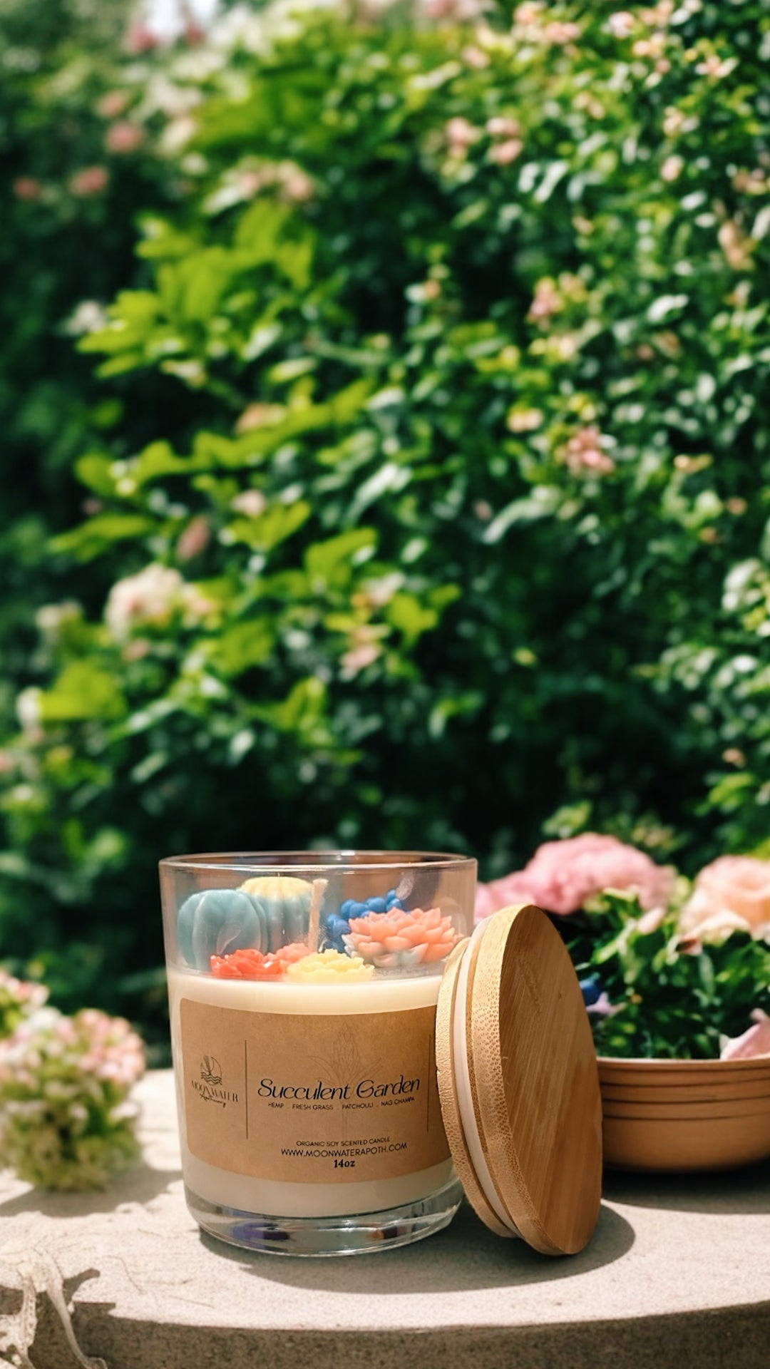 Succulent Garden Candle - LIMITED EDITION! (*NEW*)