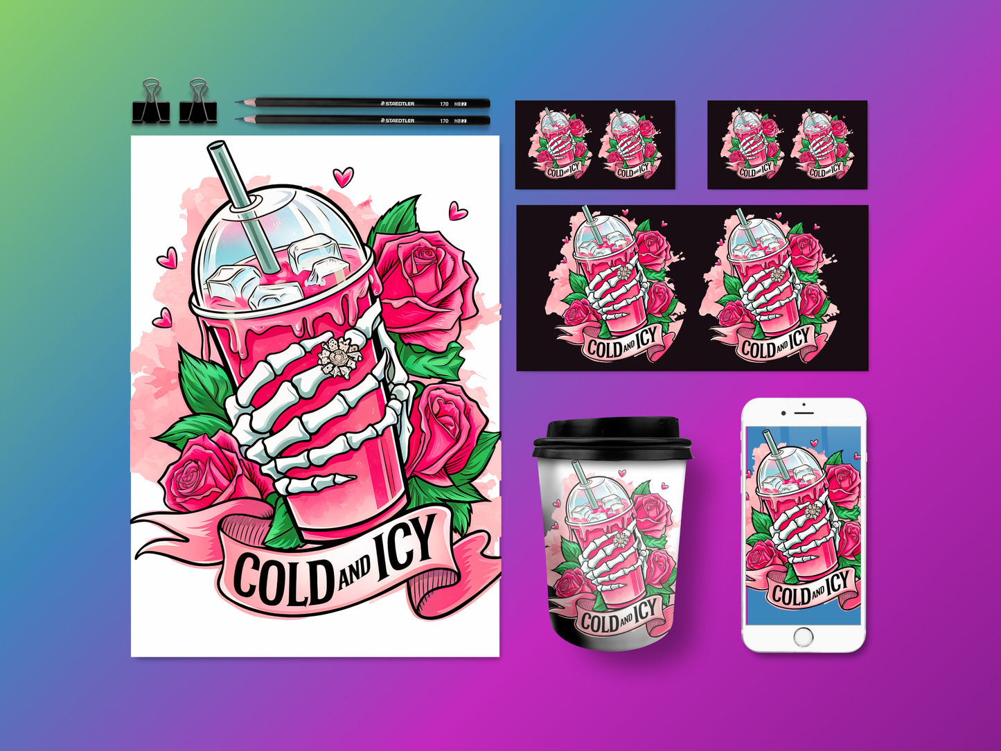 ❄️ Cold & Icy Digital Sticker ❄️