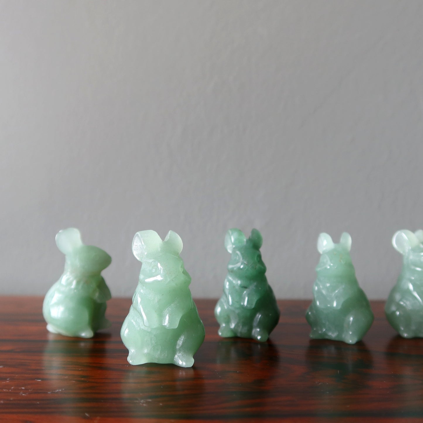 Green Aventurine Rabbit Bunny Life Adventure Animal