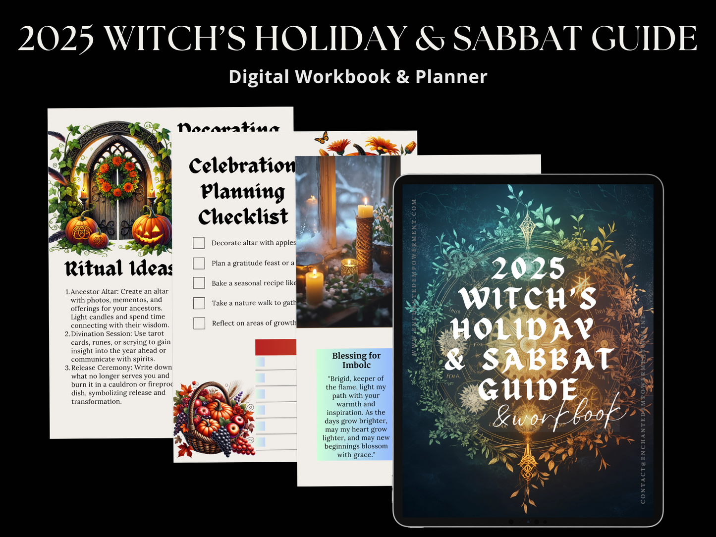 2025 Witch's Holiday & Sabbat Guide w/FREE Digital Download