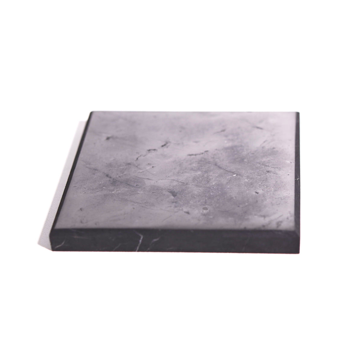 Shungite Square Plate 4 Inch