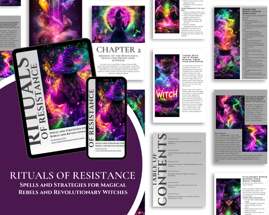 🔥 RITUALS OF RESISTANCE: Spells and Strategies for Magical Rebels and Revolutionary Witches- DIGITAL DOWNLOAD