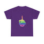 Rainbow Rebellion Skeleton Hand Unisex Cotton Top