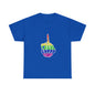 Rainbow Rebellion Skeleton Hand Unisex Cotton Top