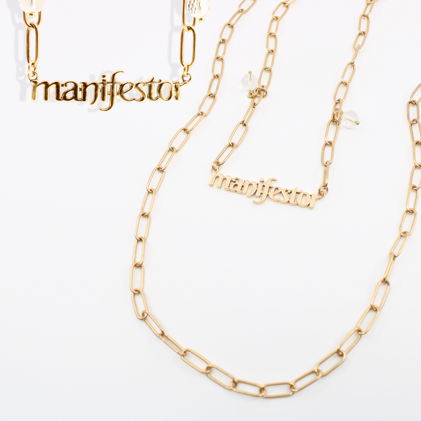 Manifestor Long Chain Necklace