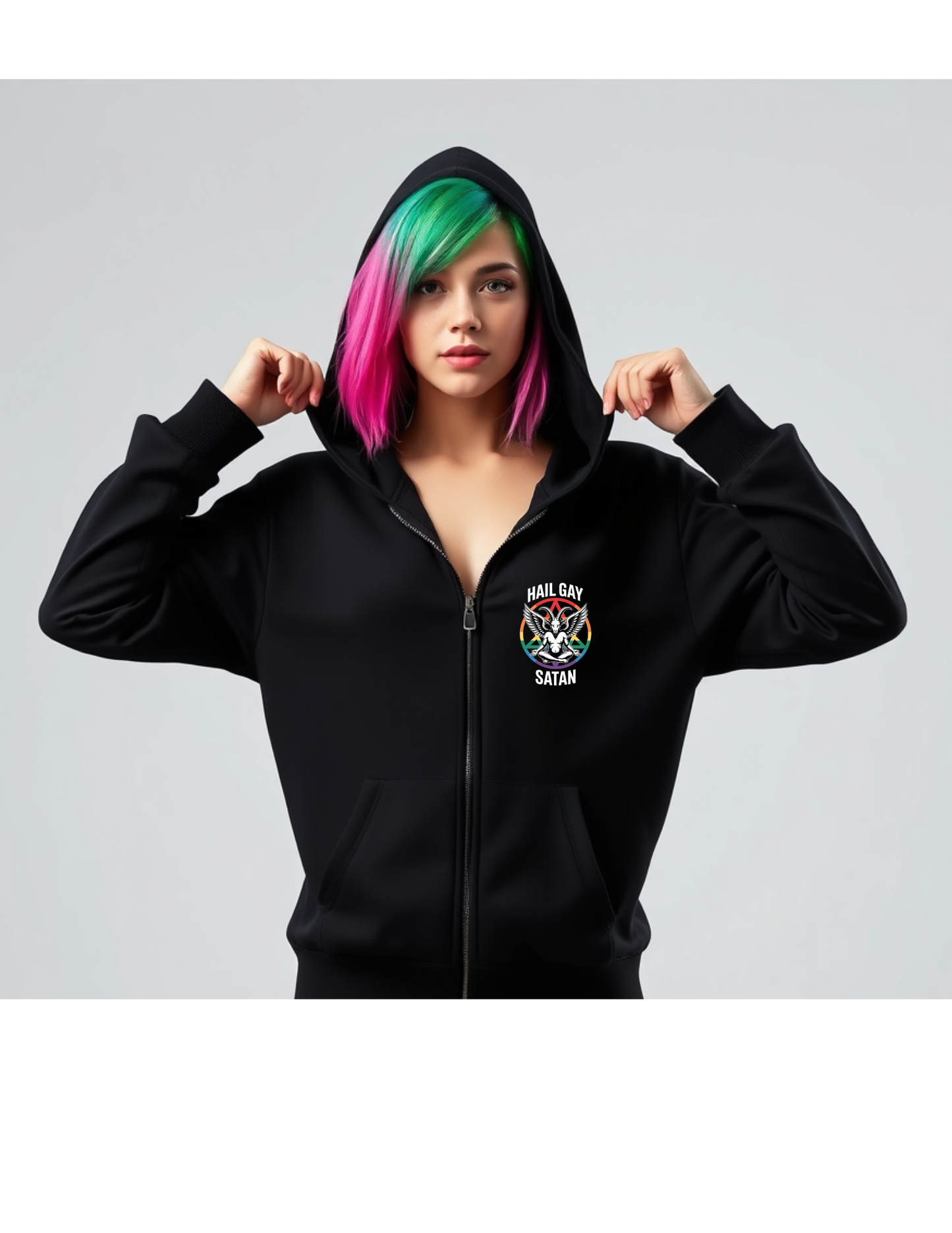 Hail Gay Satan Unisex Hoodie