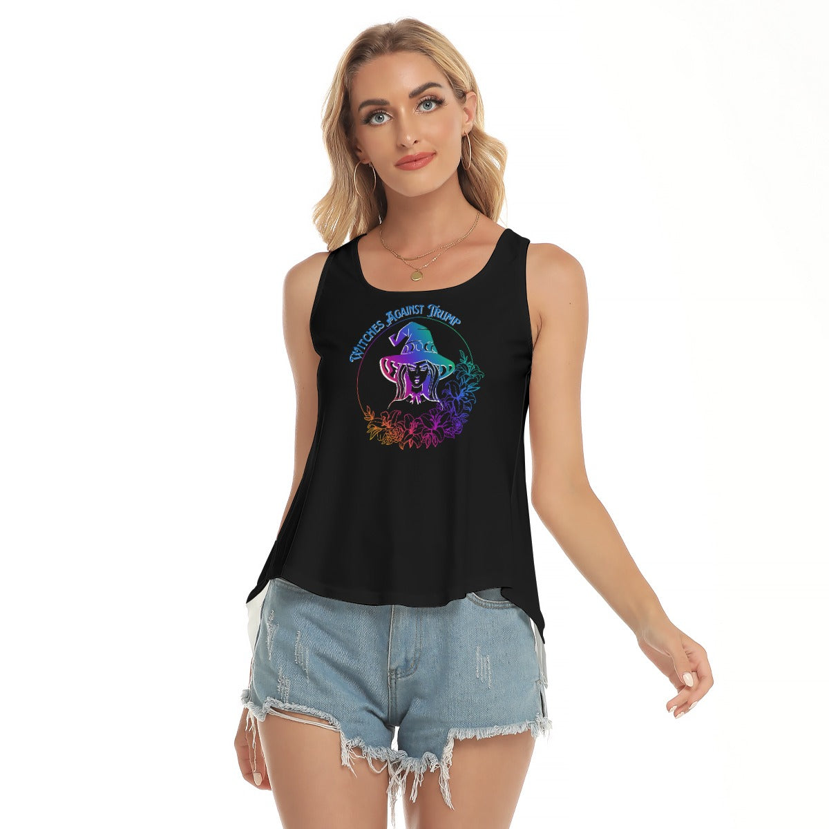 Witches Against Trump Yoga Tank