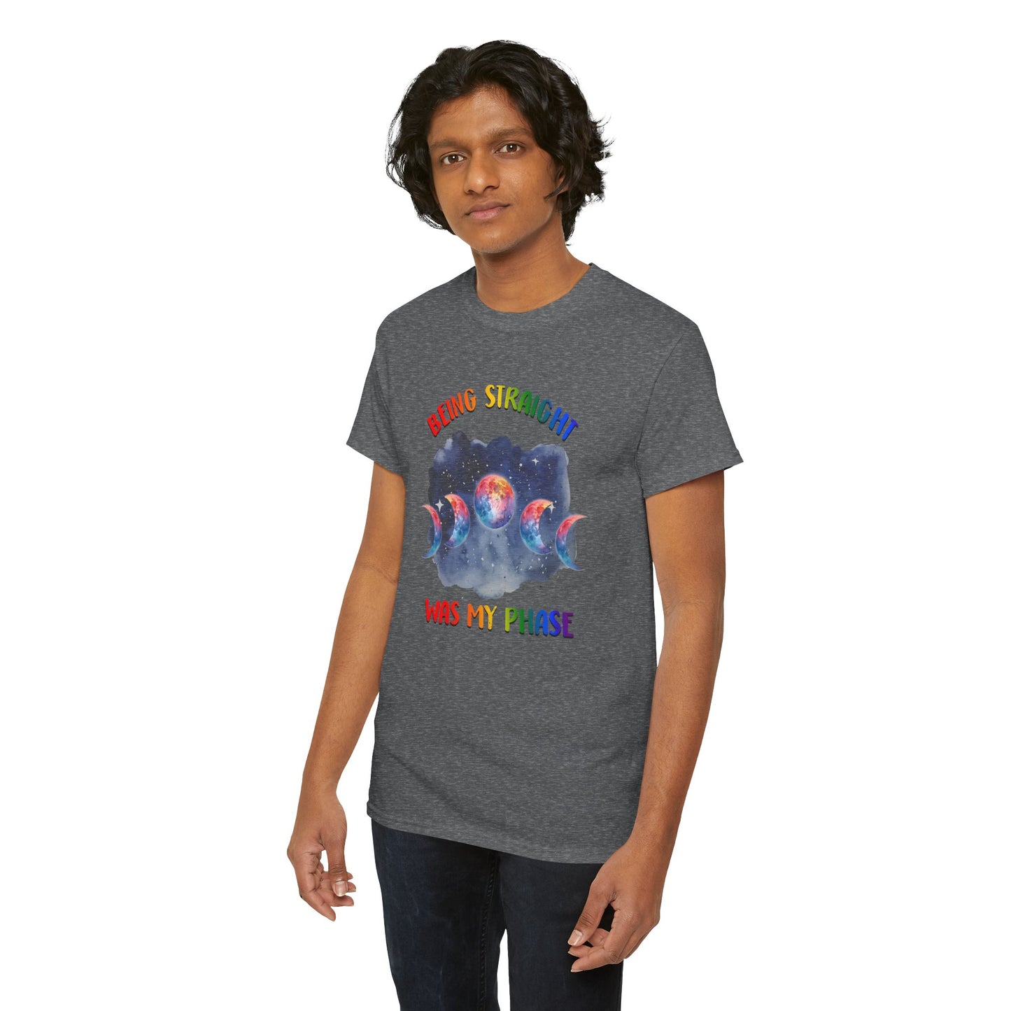 Cosmic Truth Moon Phases Unisex Cotton Top