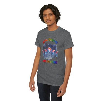 Cosmic Truth Moon Phases Unisex Cotton Top