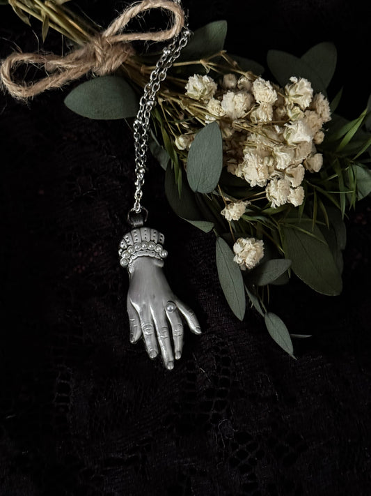 Victorian Hand necklace