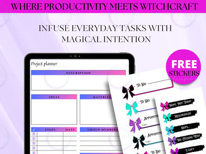 The Arcane Organizer: Productivity Planner Companion