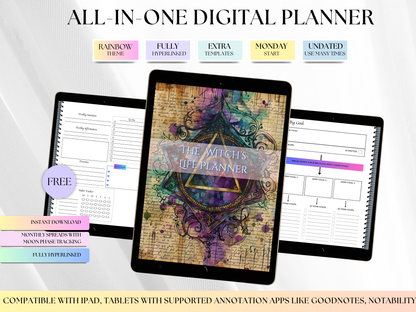FREE Witch's Life Planner: Your Magical Year Starts Here!