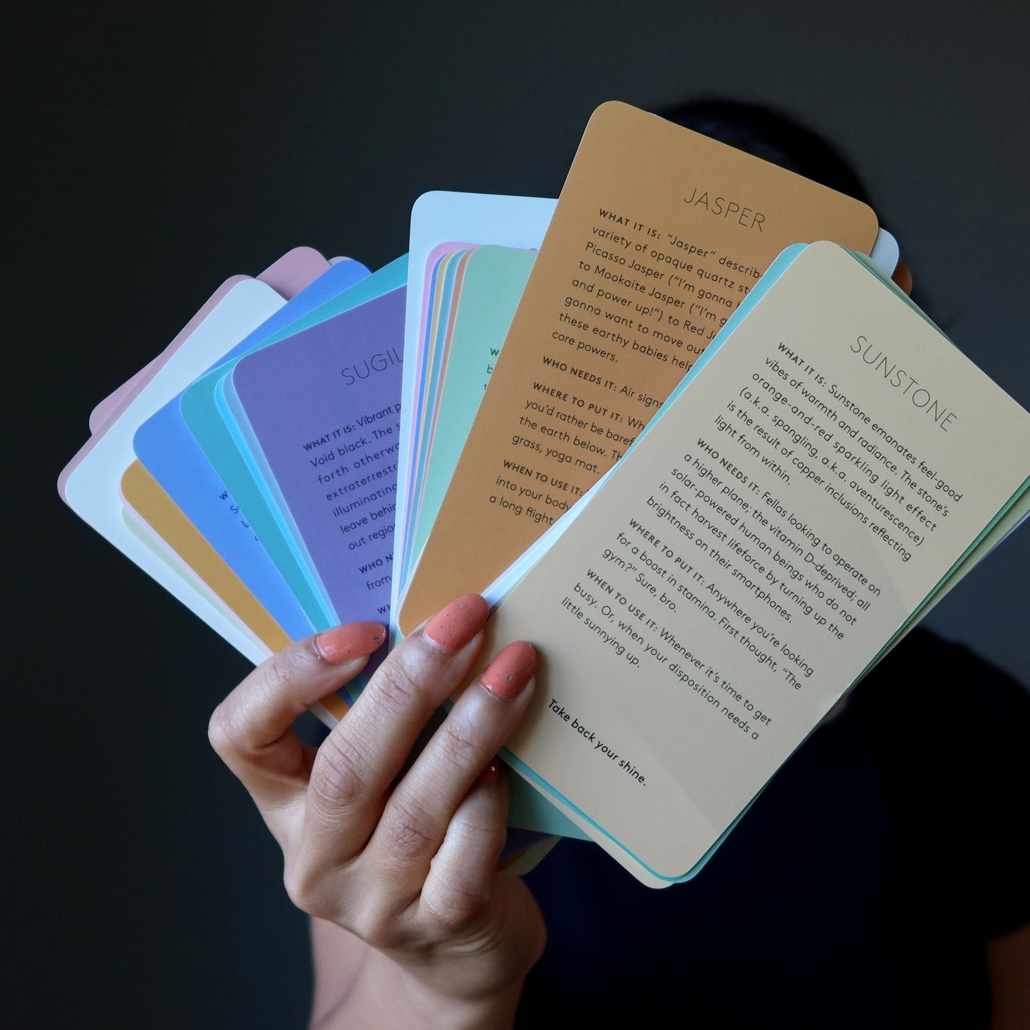 Crystals: The Stone Deck 78 Cards to Energize Your Life