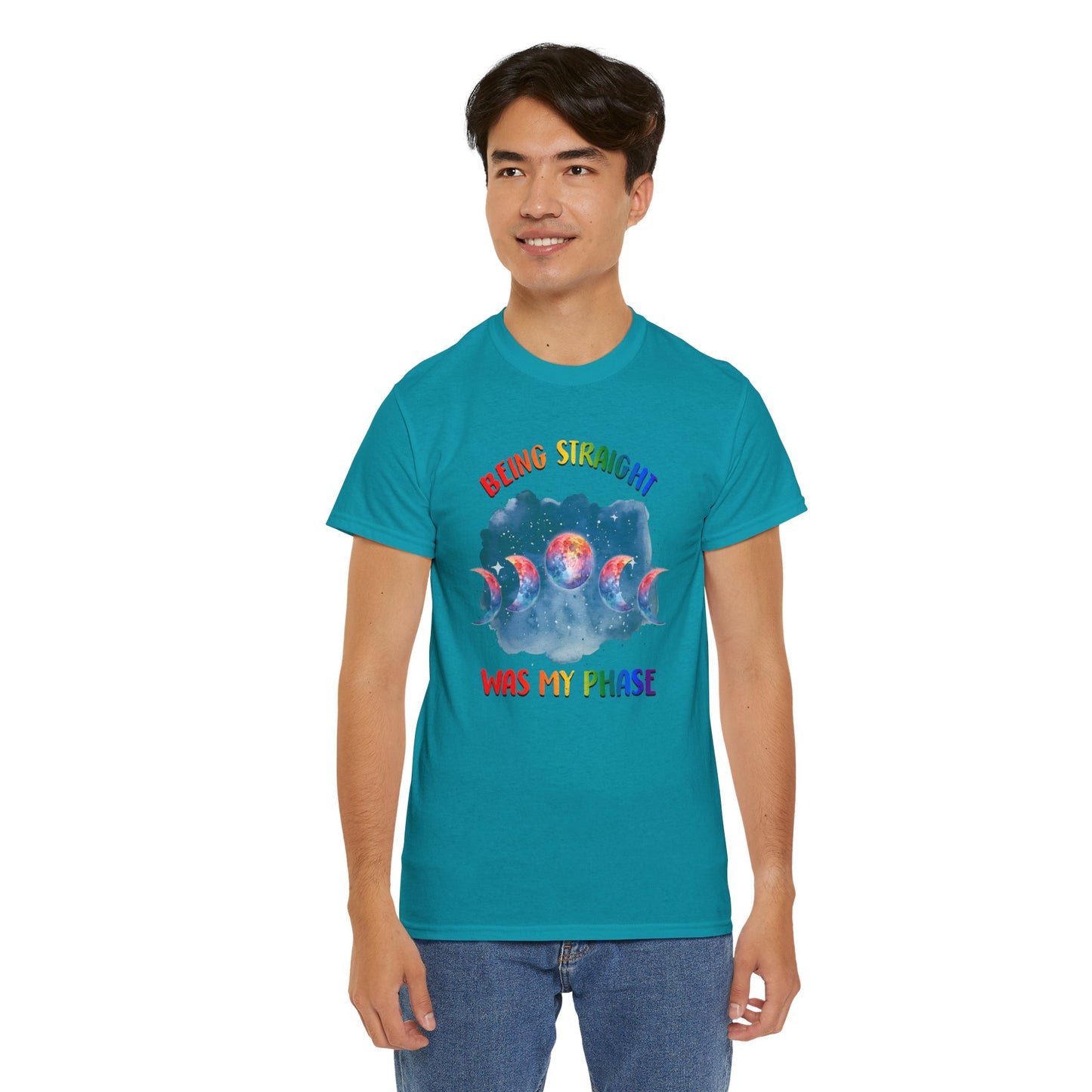 Cosmic Truth Moon Phases Unisex Cotton Top