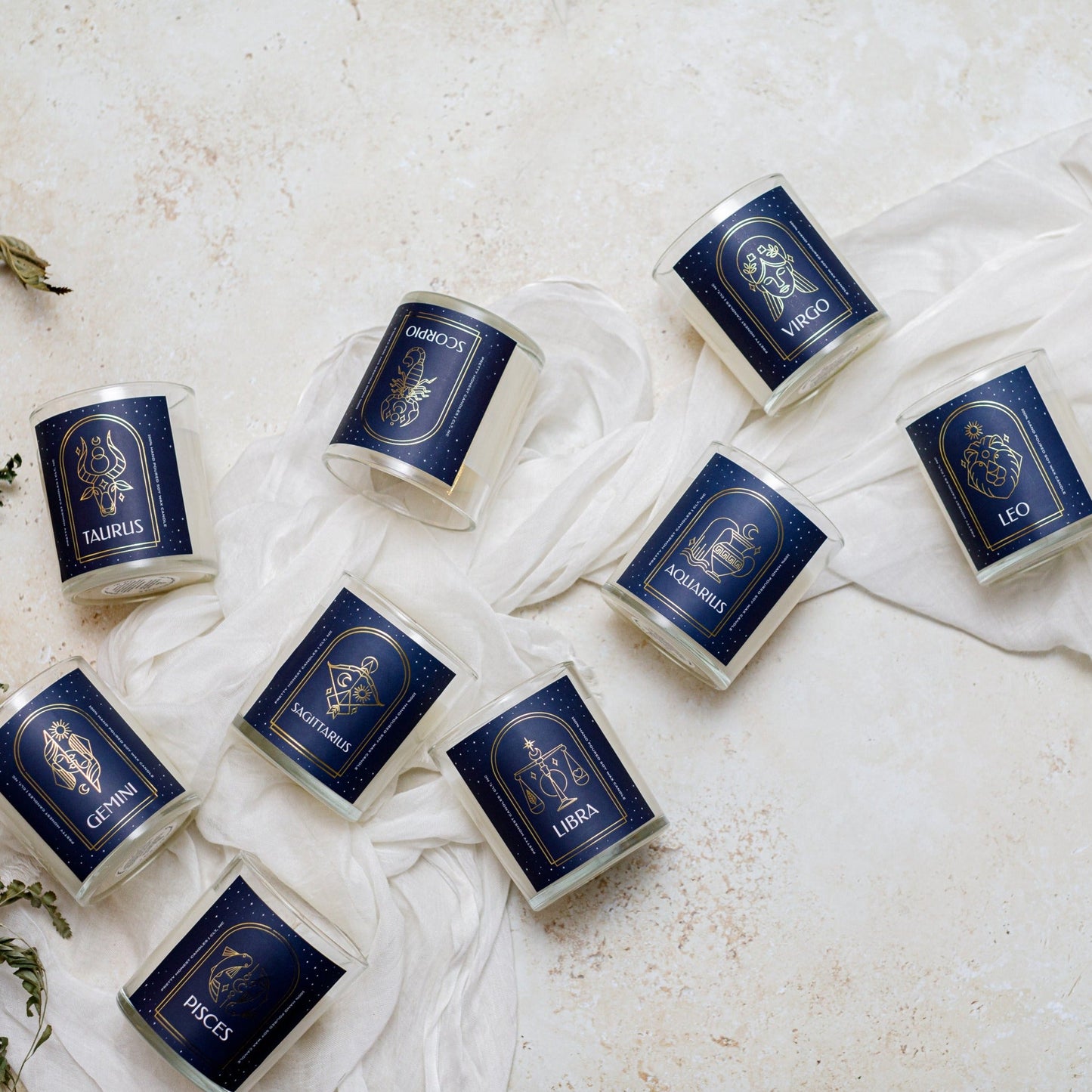 Zodiac Candles