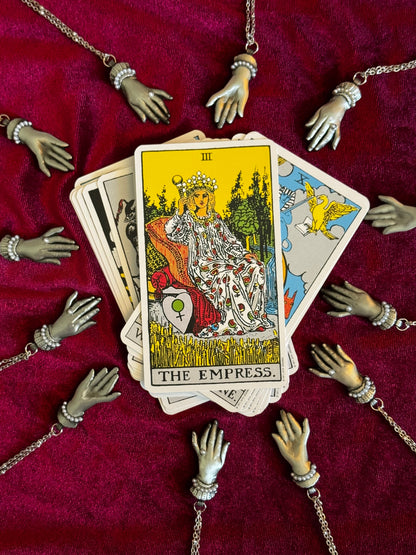 Victorian Hand necklace