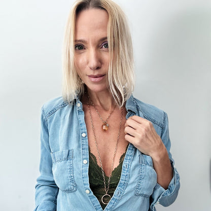 I Welcome Miracles Ring Original Necklace