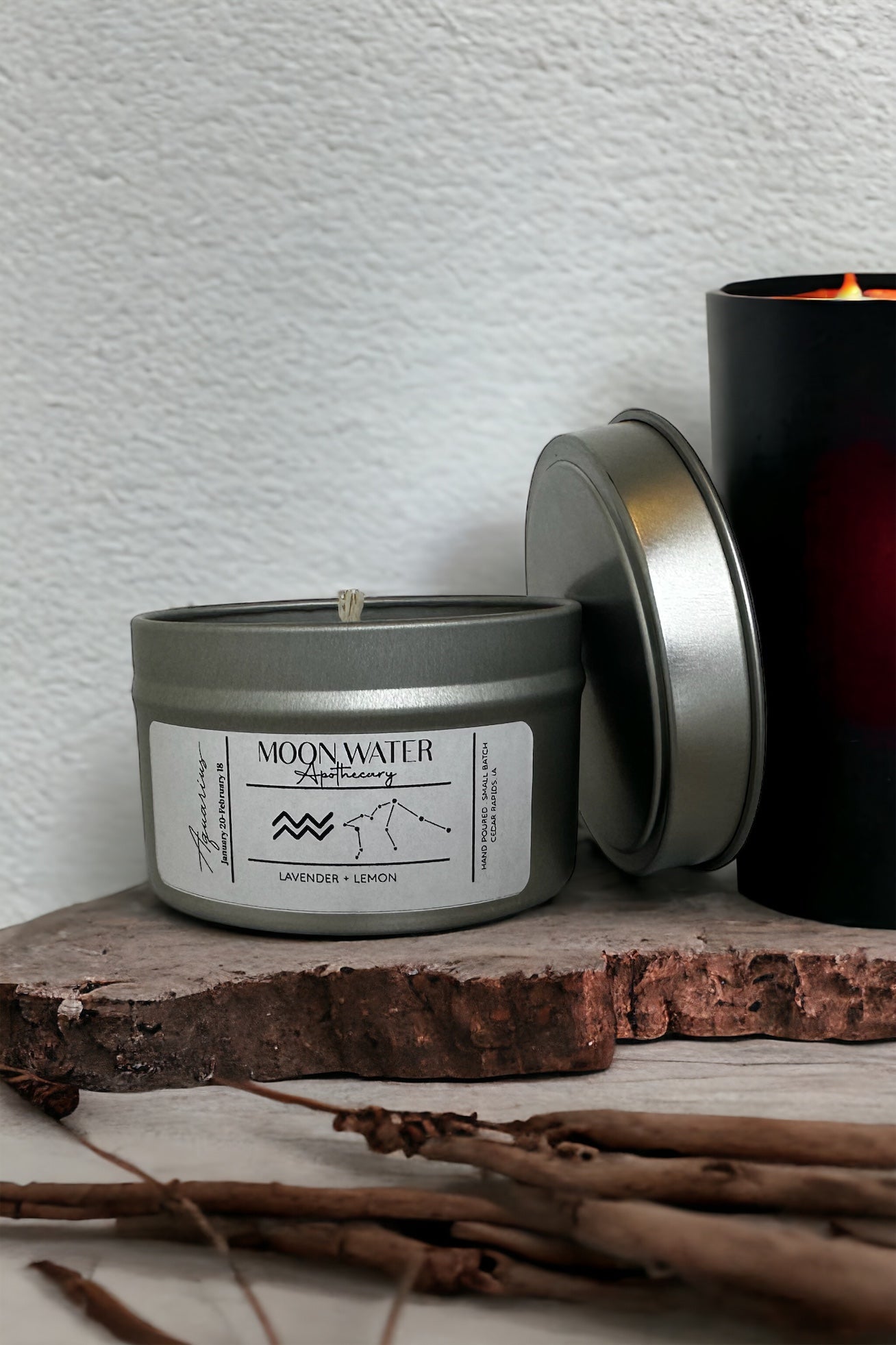 Zodiac Candles – 6 oz Astrology Inspired Candles with 40+ Hour Burn Time