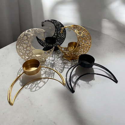 Moon Decor Pieces - Tea Light/Incense Cone Holder