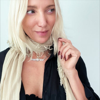 Manifestor Long Chain Necklace