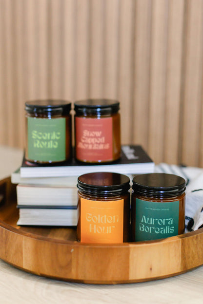 Cardamom Candle: Aurora Borealis Candle