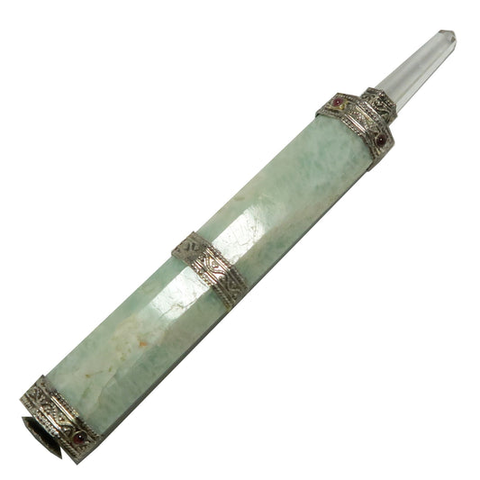 Amazonite Aura Wand Healer Wounded Warrior