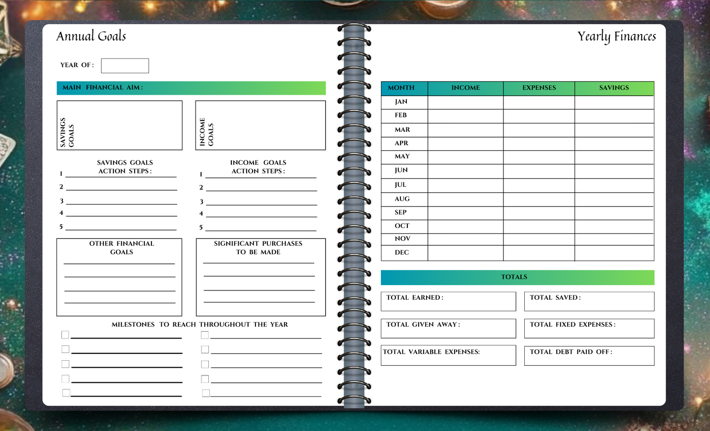 💸 Manifesting Abundance: Money Planner Companion 💸