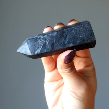 Arfvedsonite Tower Wand Wounded Warrior