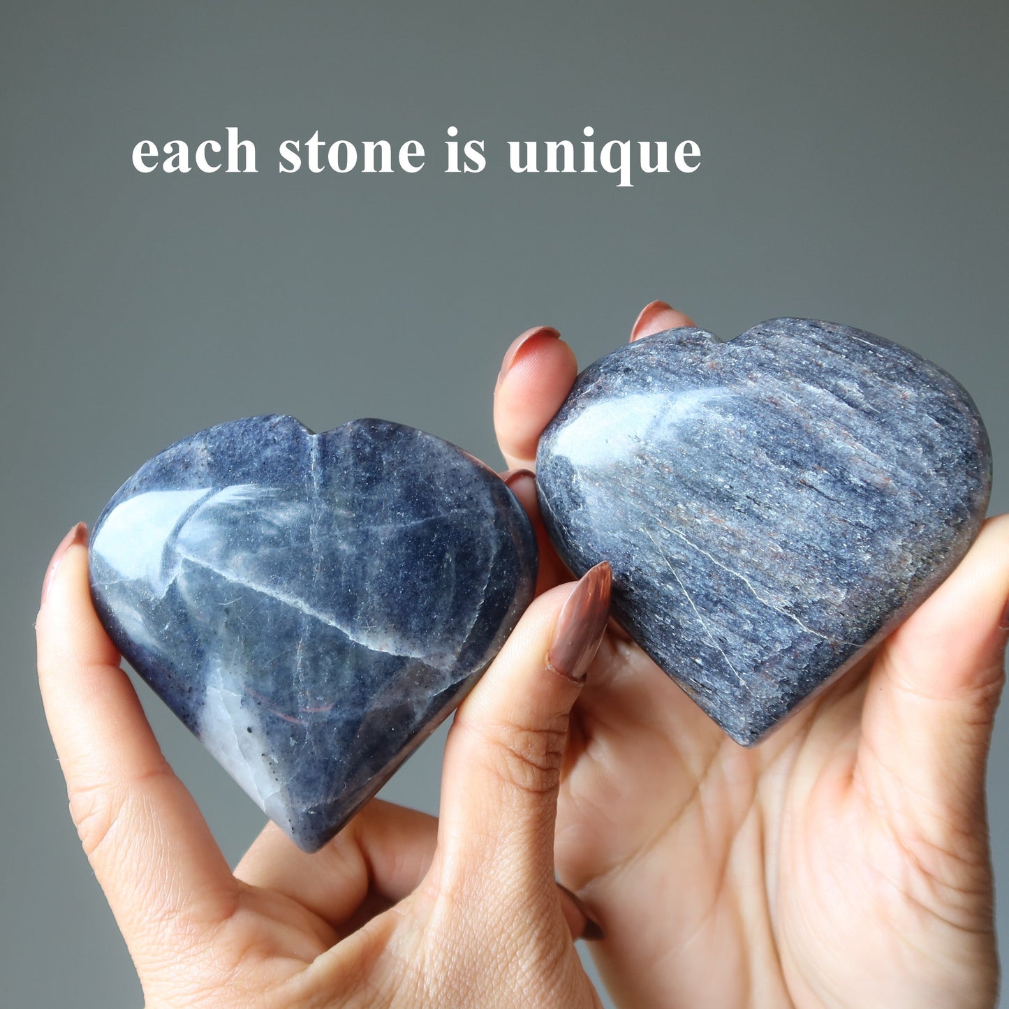 Blue Aventurine Heart Majestic Abundance Crystal