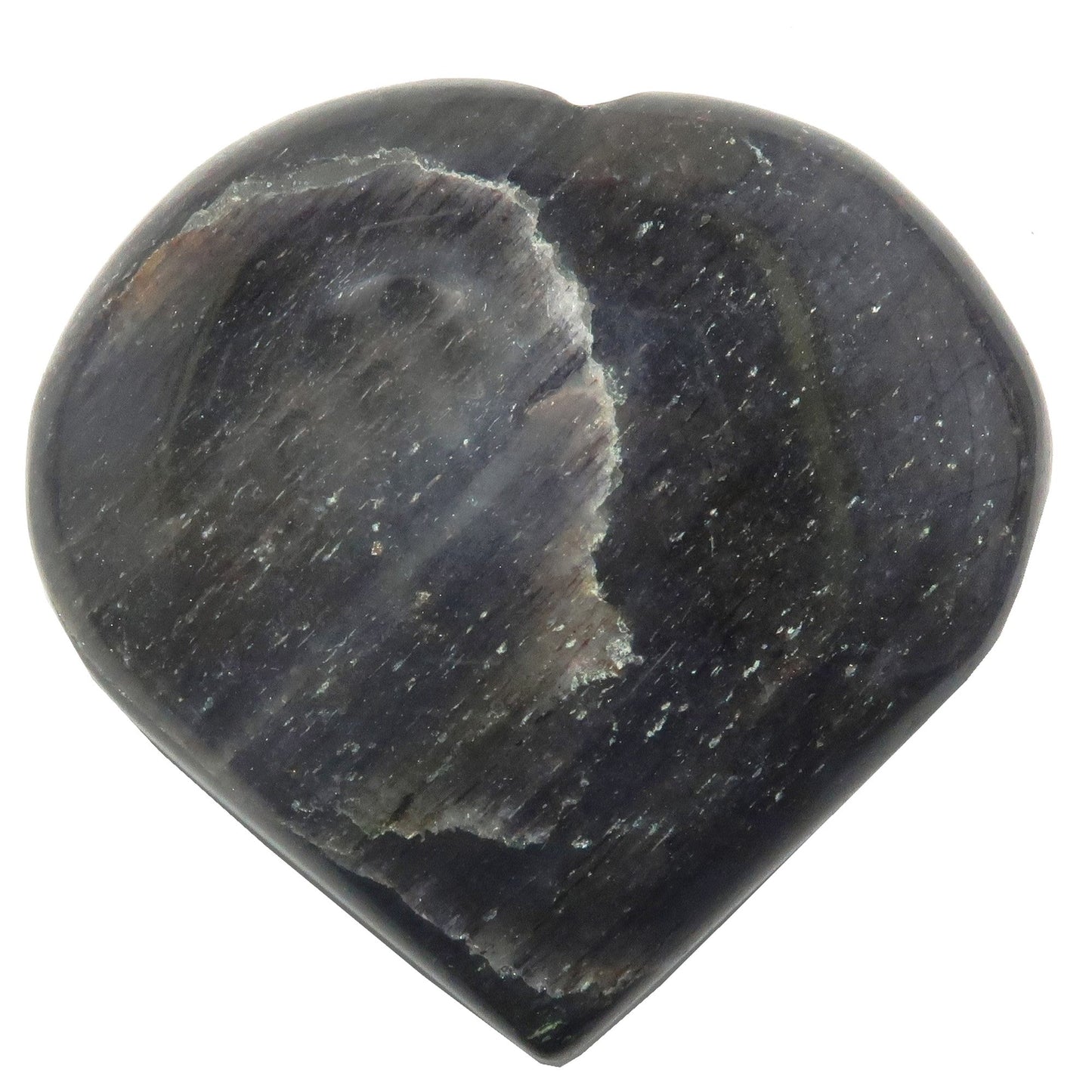 Blue Aventurine Heart Majestic Abundance Crystal