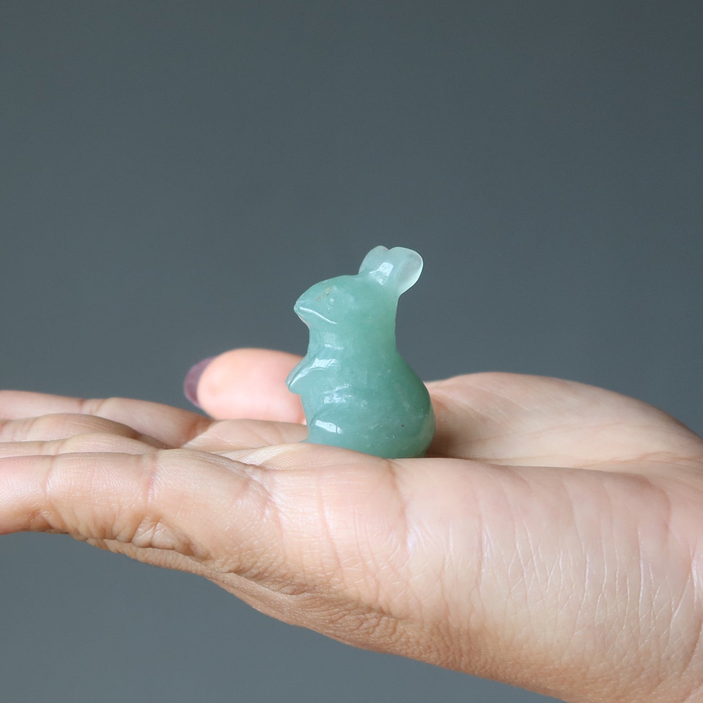 Green Aventurine Rabbit Bunny Life Adventure Animal