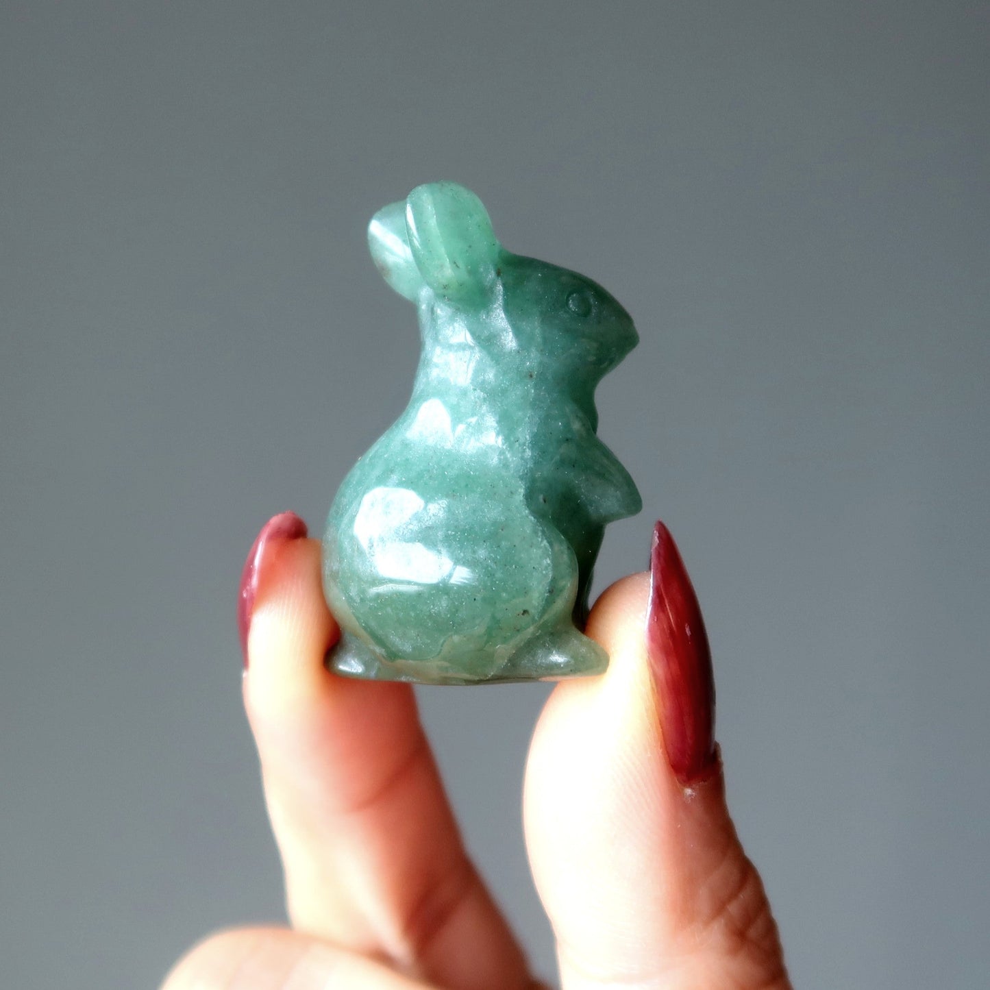 Green Aventurine Rabbit Bunny Life Adventure Animal