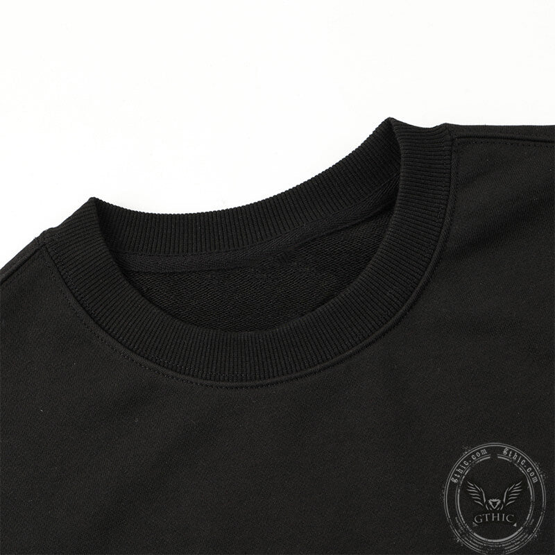 Sigil of Baphomet Cotton Satan Sweatshirt