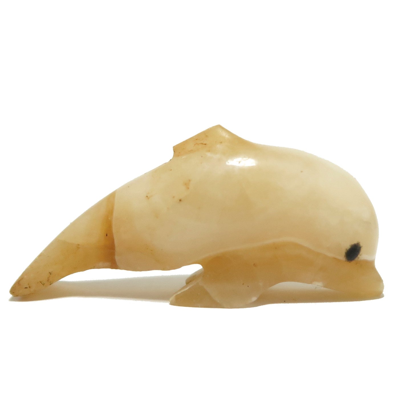 Yellow Calcite Dolphin Wounded Warrior