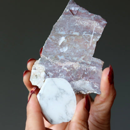 Crystal Charger Bundle Set of 8 Lapidary Slabs