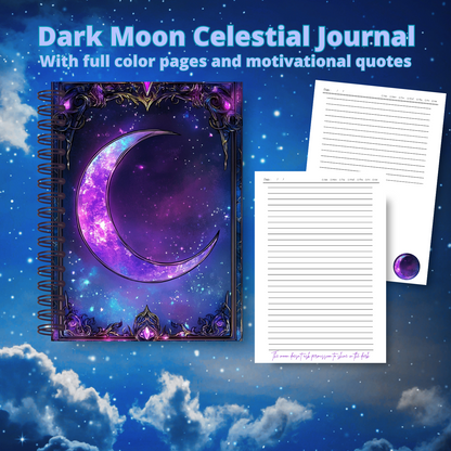 Dark Moon Celestial Journal