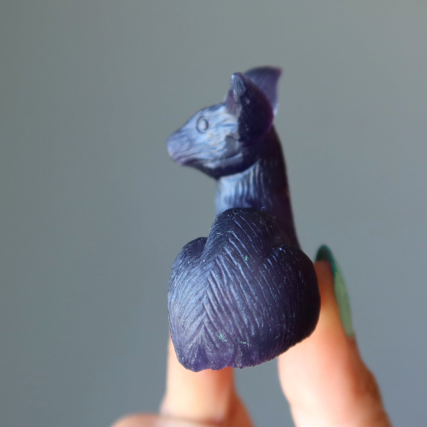 Fluorite Deer Magical Meadow Animal Figurine