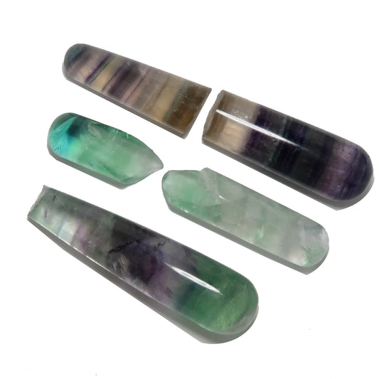 Fluorite Wand Set Rod Wounded Warriors