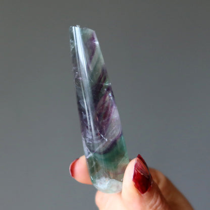 Fluorite Wand Set Rod Wounded Warriors
