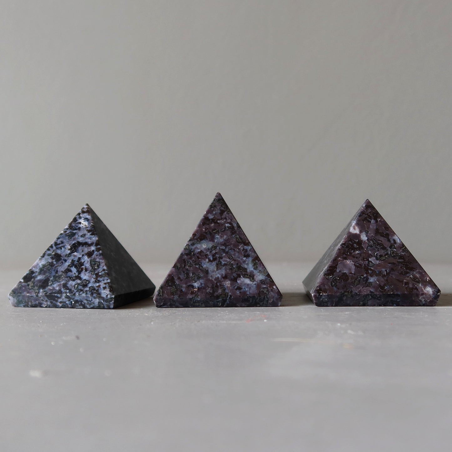 Gabbro Pyramid Midnight Art Indigo Mystic Merlinite