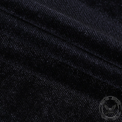 Gothic A Line Polyester Mini Dress