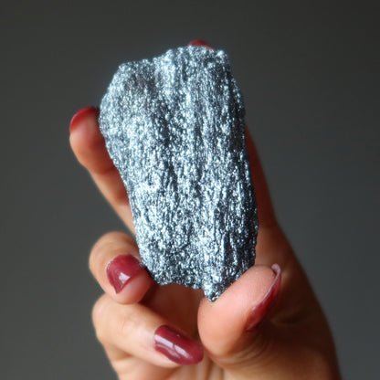 Hematite Raw Crystal Flashy Specular Stone