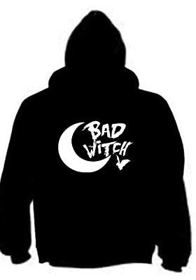Bad Witch Halloween Hoodie Unisex Full Zip