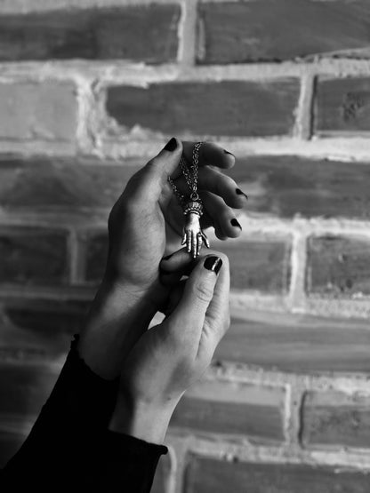 Victorian Hand necklace