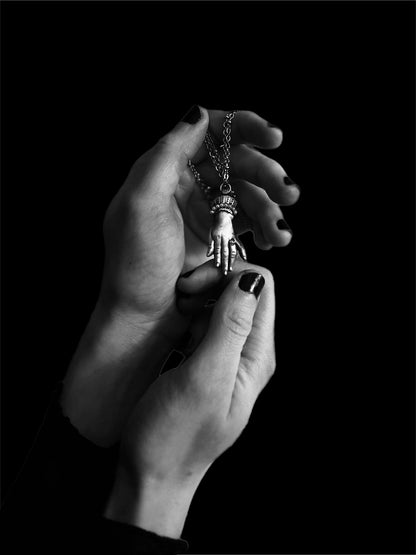 Victorian Hand necklace