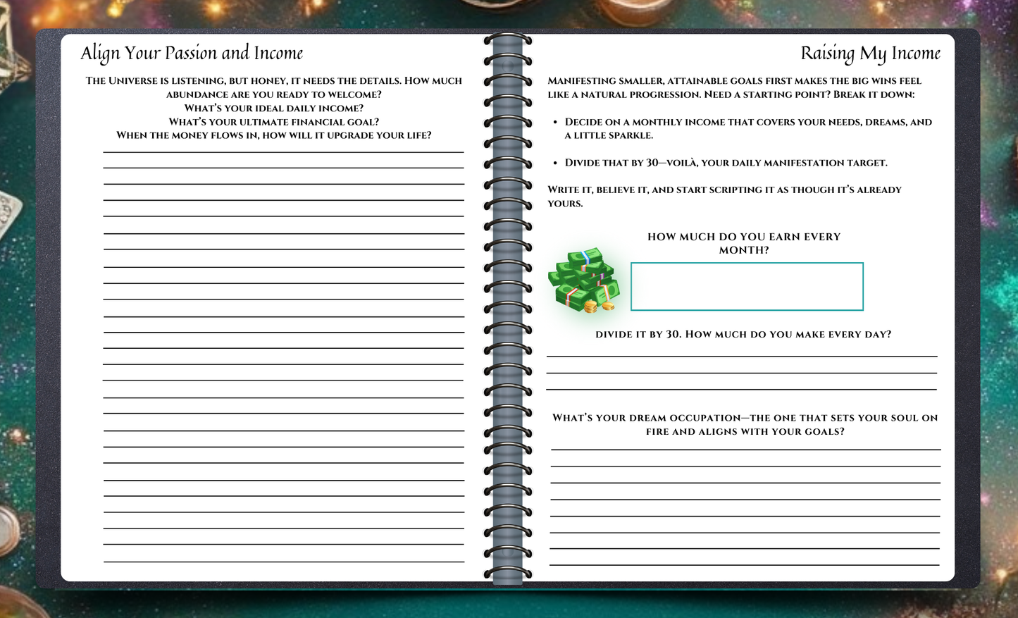 💸 Manifesting Abundance: Money Planner Companion 💸