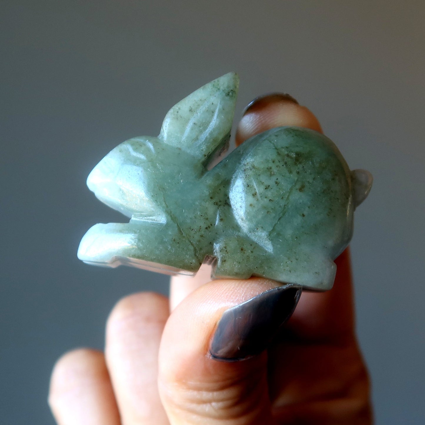 Jade Rabbit Jadeite Green Bountiful Bunny