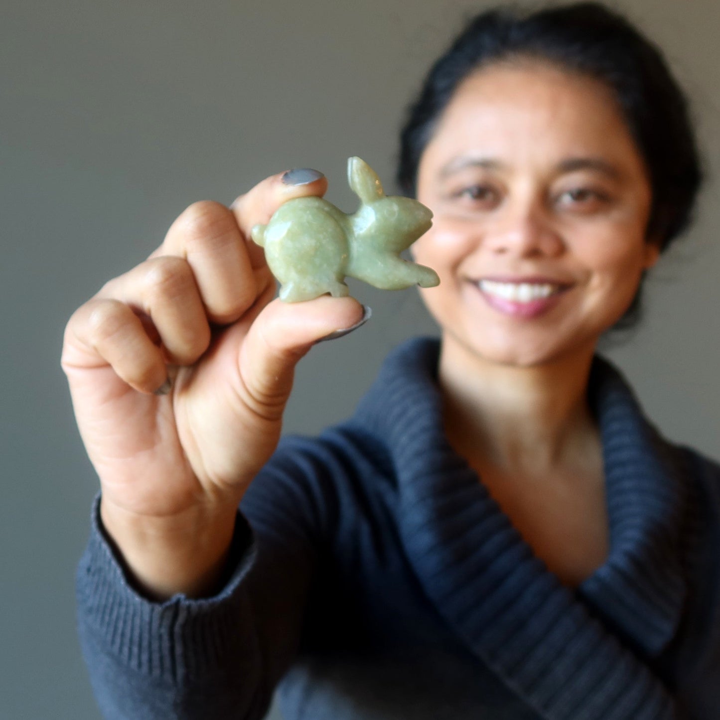 Jade Rabbit Jadeite Green Bountiful Bunny